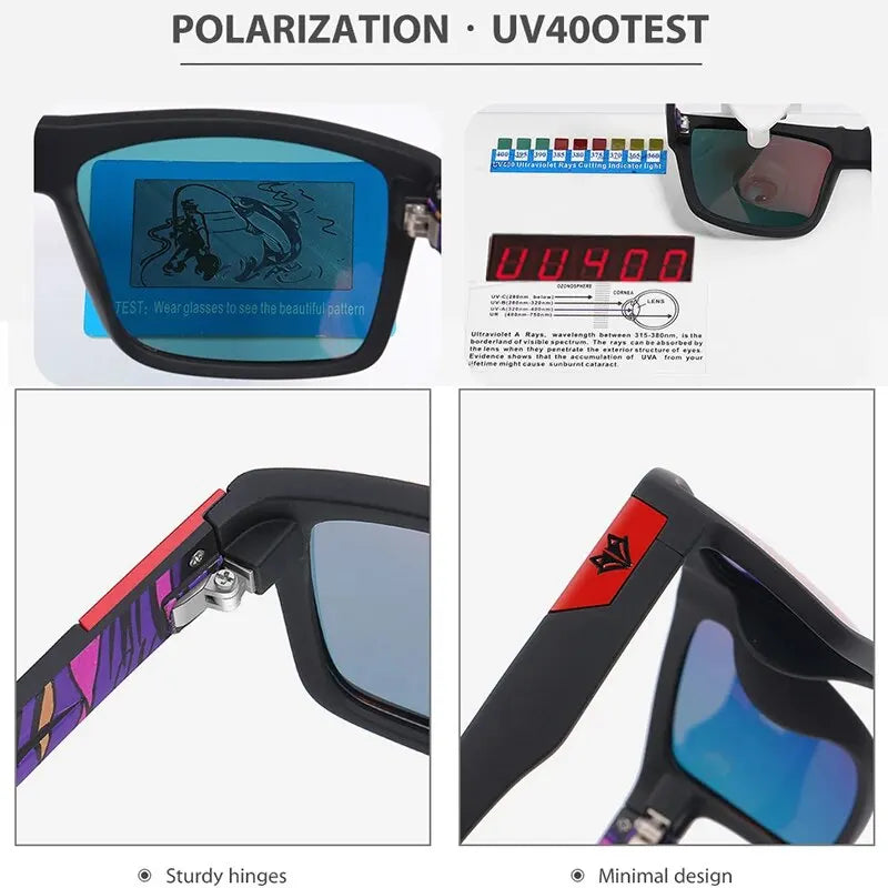 Men Polarized Fishing Sunglasses Outdoor Sports Hiking Driving Running Sun Glasses UV400 Eyewear