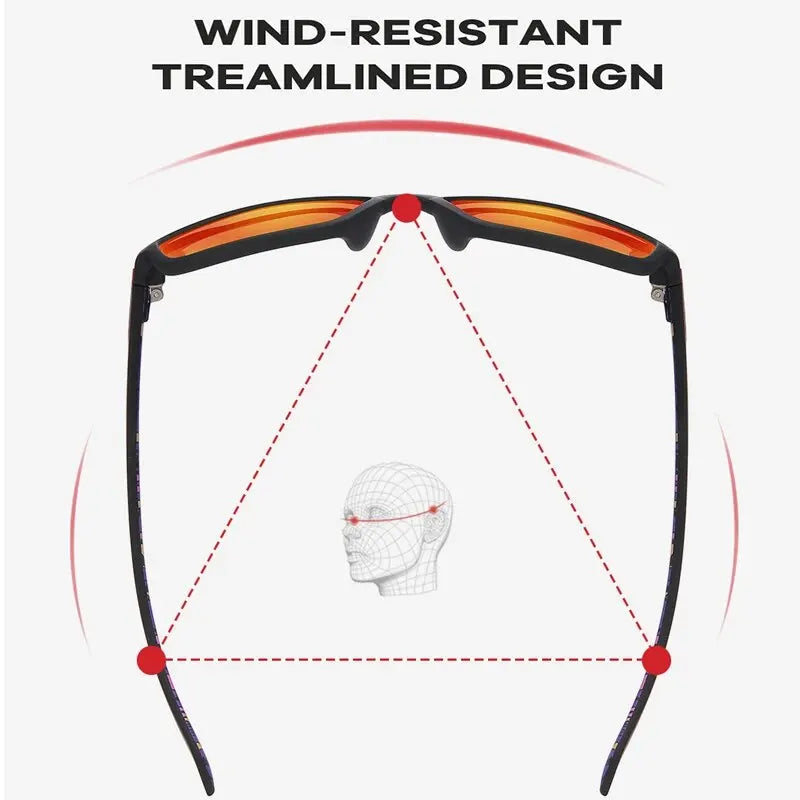 Men Polarized Fishing Sunglasses Outdoor Sports Hiking Driving Running Sun Glasses UV400 Eyewear