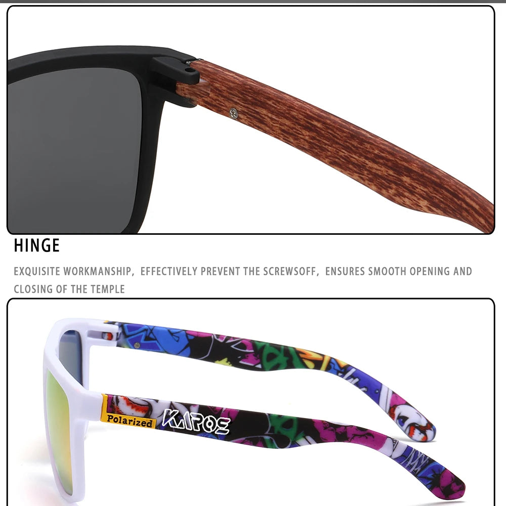 Retro Polarized Sunglasses HD Vision Outdoor Glasses Men Women Brand Designer Sun Glasses UV400 Fishing Driving Eyewear