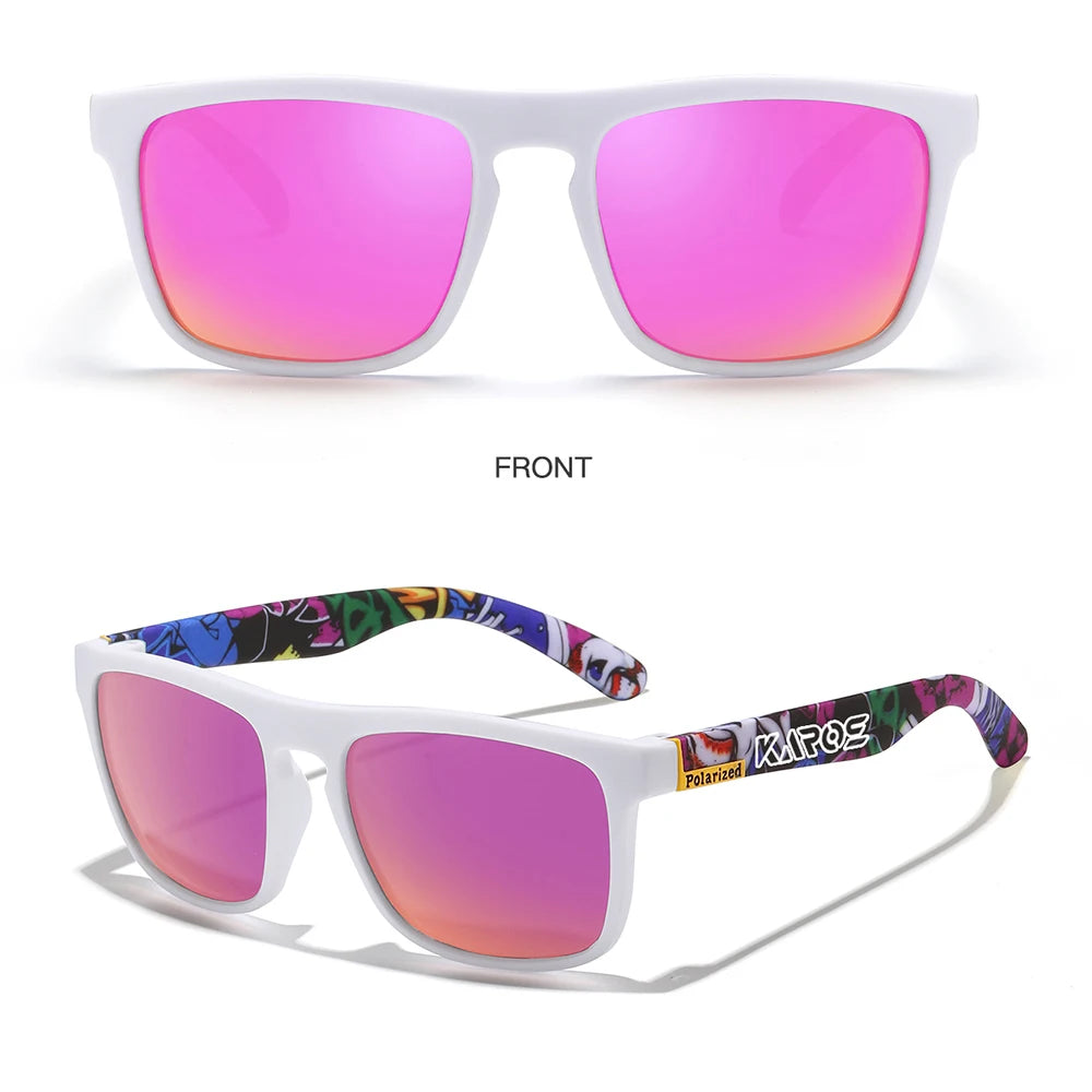 Retro Polarized Sunglasses HD Vision Outdoor Glasses Men Women Brand Designer Sun Glasses UV400 Fishing Driving Eyewear